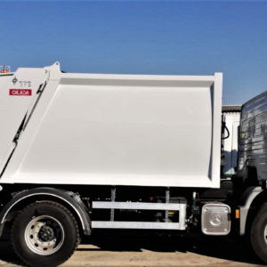 EFE refuse collection compactors mounted on Mercedes-Benz to a foreign company operating in Jordan