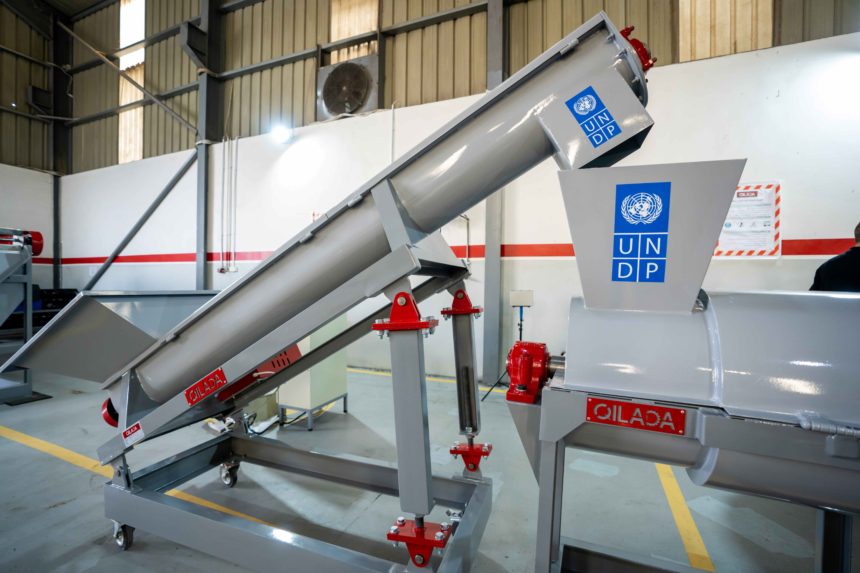 Plastic recycling production line project has been completely manufactured by Qilada Machinery for AL-Shoubak Al-Jadedeh Municipality by the United Nations Development Programme (UNDP)