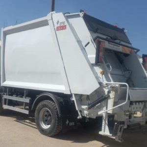 EFE refuse collection compactor delivered to Southern Aghwar Municipality.