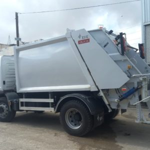 EFE refuse collection compactor delivered to Umm Al-Jimal Municipality.