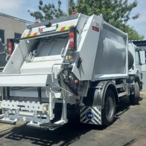 EFE refuse collection compactor delivered to Rabiat Al-Kora Municipality.