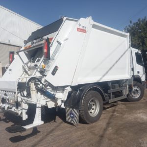 EFE refuse collection compactor delivered to AL-Hallabat Municipality.