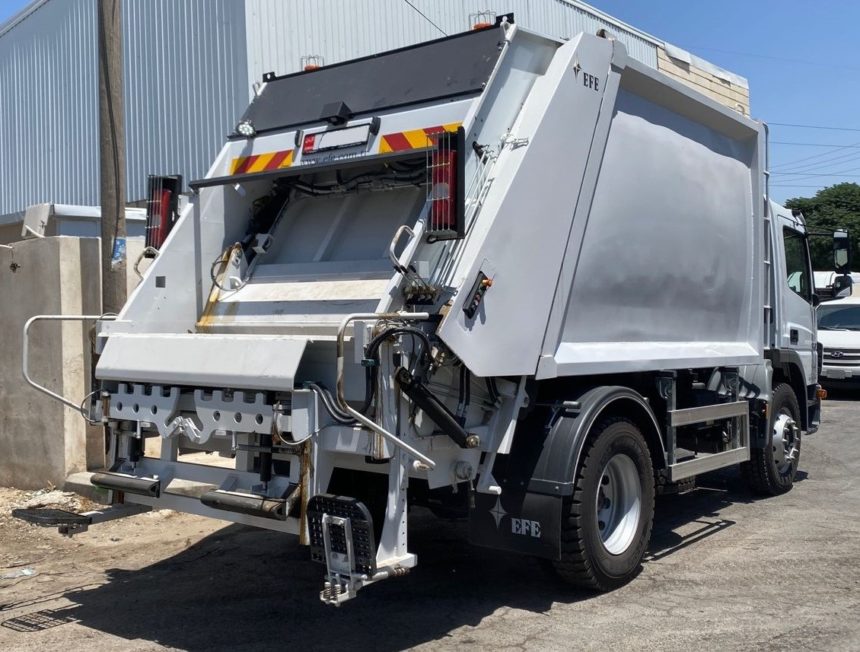 EFE refuse collection compactor delivered to AL-Salhiah & Nayfeh Municipality