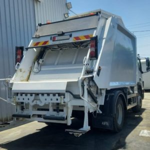 EFE refuse collection compactor delivered to AL-Mazar Al-Jadeedah Municipality.