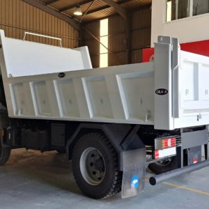 Rear tipper delivered to Hosha Municipality.