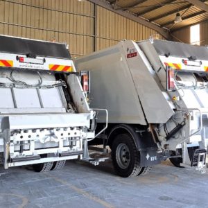 EFE refuse collection compactors delivered to AL-Zarqa Municipality