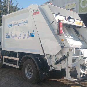 EFE refuse collection compactor delivered to Ain Al-Basha Municipality