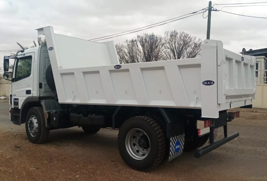 Rear tipper delivered to Gharb Irbid Municipality